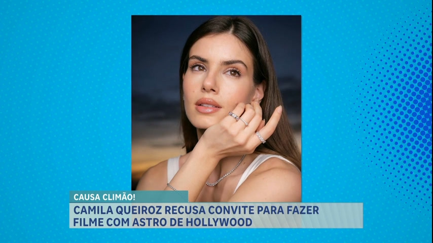 Vídeo: A Hora da Venenosa: atriz Camila Queiroz recusa filme com estrelas de Hollywood