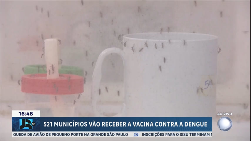Vídeo: Ministério da Saúde define municípios que receberão a vacina da dengue pelo SUS