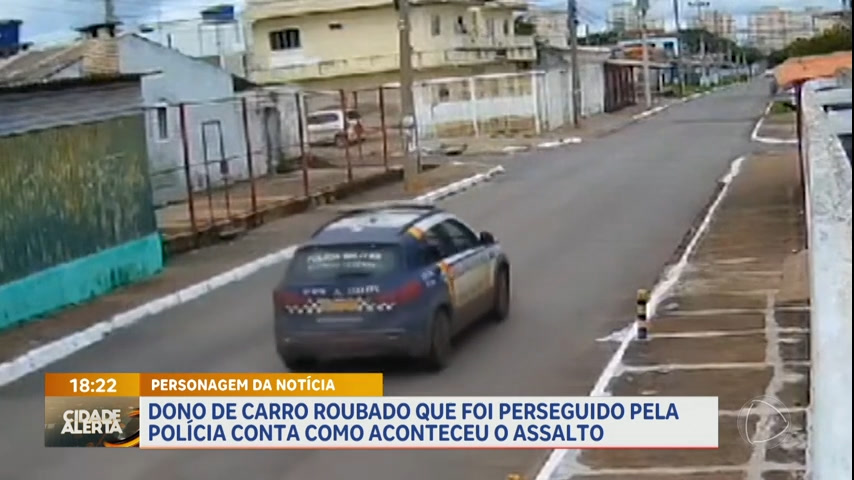 Vídeo: Personagem da Notícia: dona de carro roubado em Ceilândia conta como ocorreu assalto