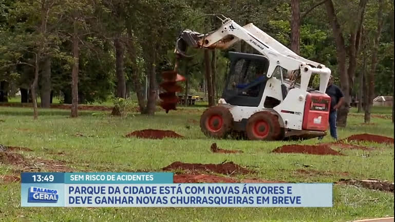 Vídeo: Parque da Cidade em Brasília terá novo visual, com o plantio de novas árvores