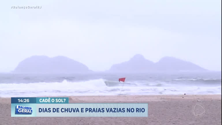 Vídeo: Temperaturas um pouco mais altas e chuva são esperadas neste fim de semana no Rio