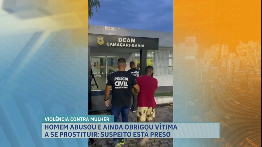 Vídeo: Polícia de MG prende homem acusado de 12 crimes contra mulheres na Bahia