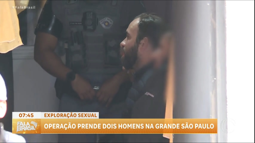 Vídeo: Operação contra exploração sexual prende dois homens na Grande São Paulo