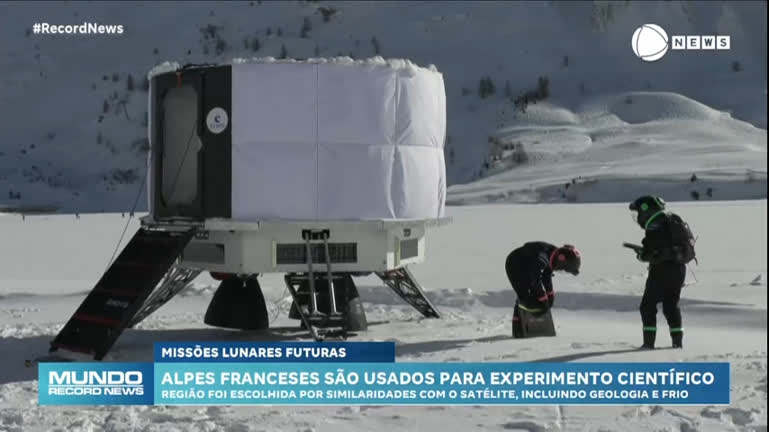Vídeo: Alpes franceses viram laboratório ao ar livre para testes de habitat para missões espaciais