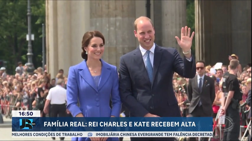 Vídeo: Rei Charles e princesa Kate Middleton recebem alta após passarem por procedimentos médicos