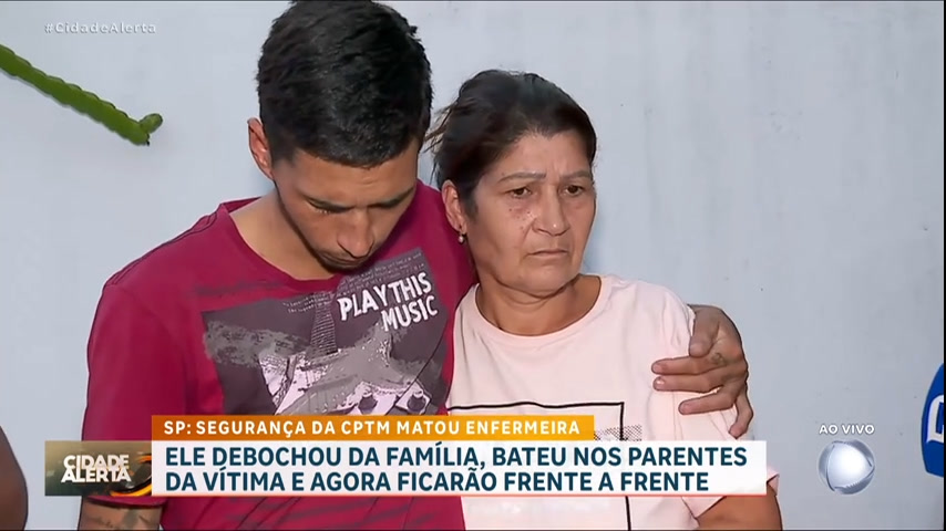 Vídeo: Mãe da enfermeira morta pelo ex-marido fala com o Cidade Alerta