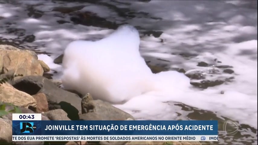 Vídeo: Governo reconhece estado de emergência em Joinville (SC) após acidente com caminhão