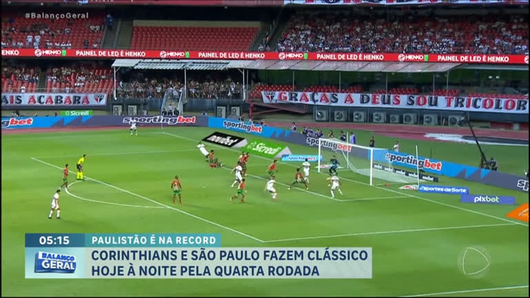 Vídeo: Corinthians e São Paulo se enfrentam nesta terça-feira (30) pelo Paulistão