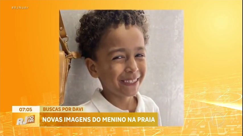 Vídeo: Família divulga novas imagens do menino Edson Davi antes de desaparecer no Rio