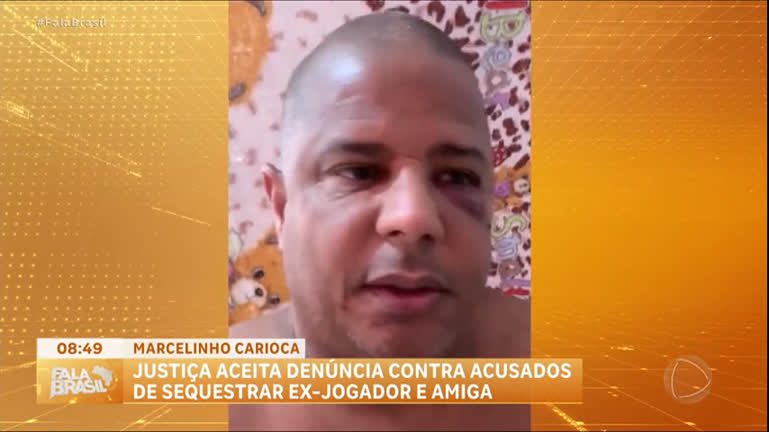 Vídeo: Sete suspeitos de sequestrar Marcelinho Carioca viram réus