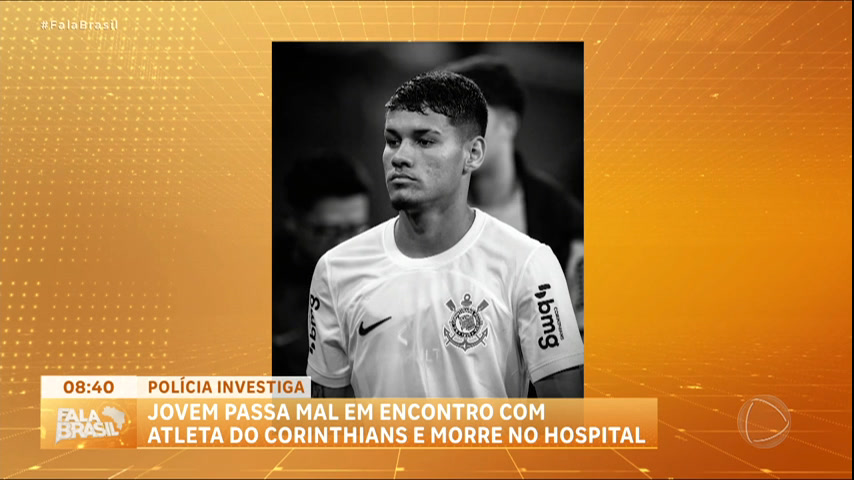 Vídeo: Jovem morre após encontro com jogador do Corinthians