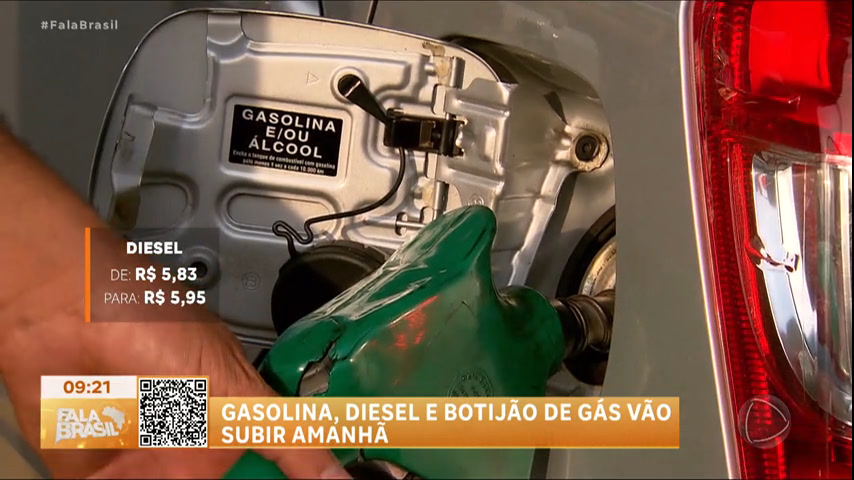 Vídeo: Preços da gasolina, diesel e gás de cozinha vão ficar mais caros a partir de 1º de fevereiro
