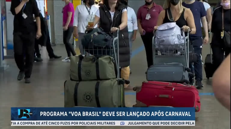 Vídeo: Lançamento do programa Voa Brasil é adiado para depois do Carnaval