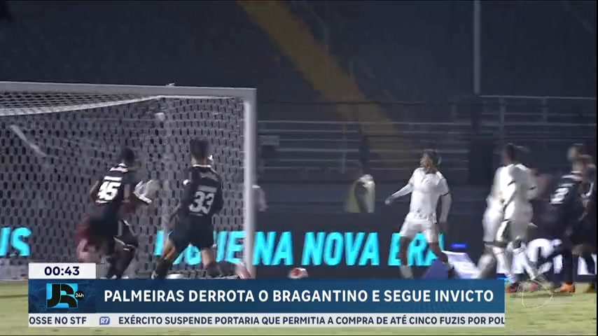 Vídeo: Com time misto, Palmeiras vence o RB Bragantino e segue invicto no Paulistão