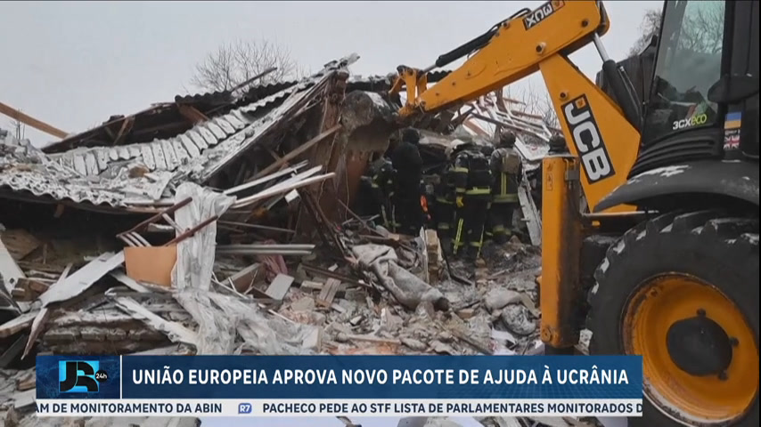 Vídeo: União Europeia aprova pacote de ajuda à Ucrânia de R$ 267 bilhões