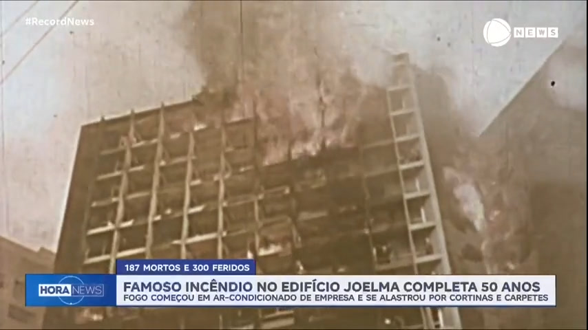 Vídeo: Edifício Joelma: 50 anos do incêndio que deixou 187 mortos e centenas de feridos no centro de SP
