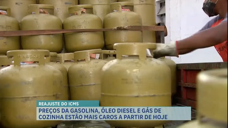 Vídeo: Aumento de preços da gasolina, óleo diesel e gás de cozinha entram em vigor, em BH