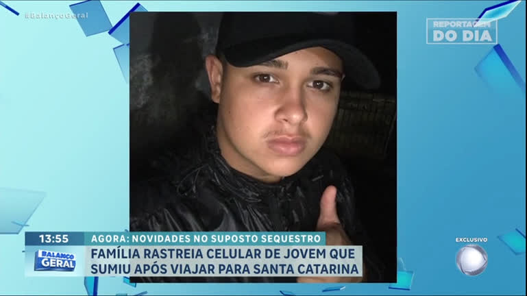 Vídeo: Caso Matheus: família rastreia celular do jovem que teria sido sequestrado após viagem a trabalho