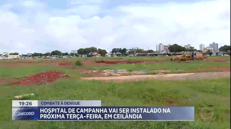 Vídeo: Celina Leão visita local onde será montado novo Hospital de Campanha