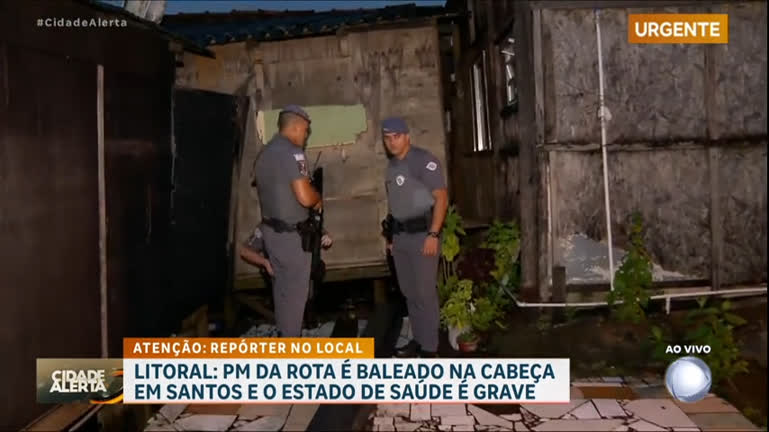 Vídeo: Exclusivo: Cidade Alerta acompanha de perto a operação para prender suspeitos de atirar em PM da Rota