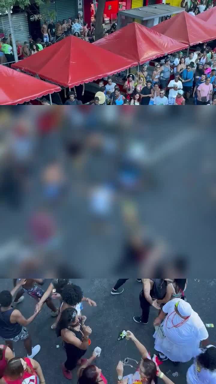 Vídeo: Vídeo mostra pancadaria durante pré-Carnaval da Banda Mole em BH