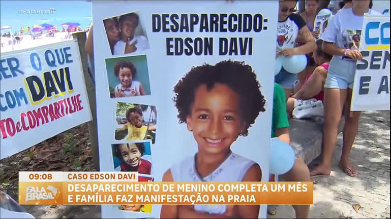 Vídeo: Caso Davi: desaparecimento do menino completa um mês