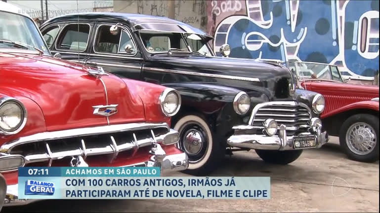 Vídeo: Achamos em São Paulo : Irmãos transformam coleção de carros antigos em negócio