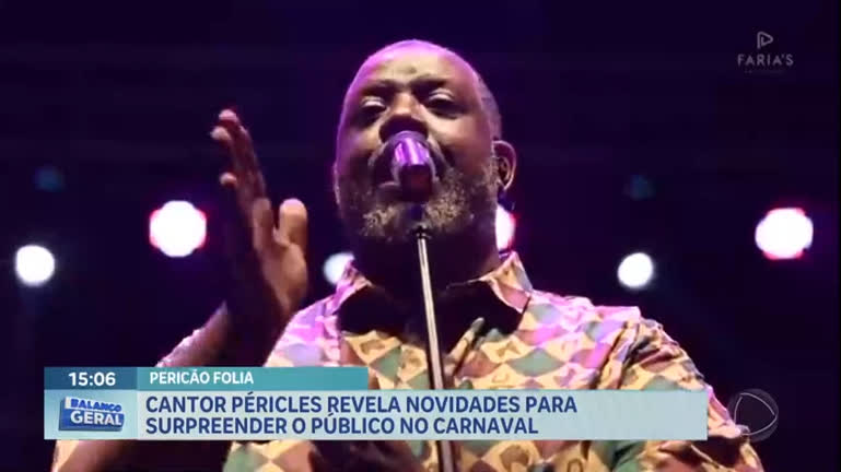 Vídeo: Cantor Péricles revela novidades para surpreender público no Carnaval