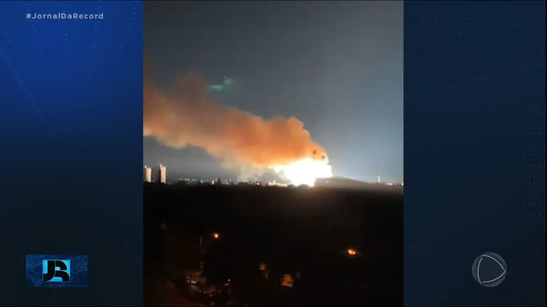 Vídeo: Homem morre em explosão de subestação de energia elétrica em Campo Grande (MS)