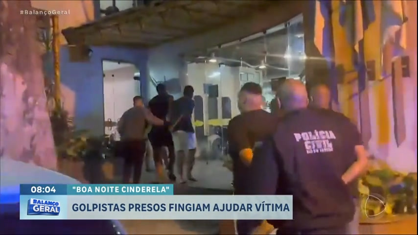 Vídeo: Polícia prende bandidos que aplicavam golpe do "boa noite, Cinderela"