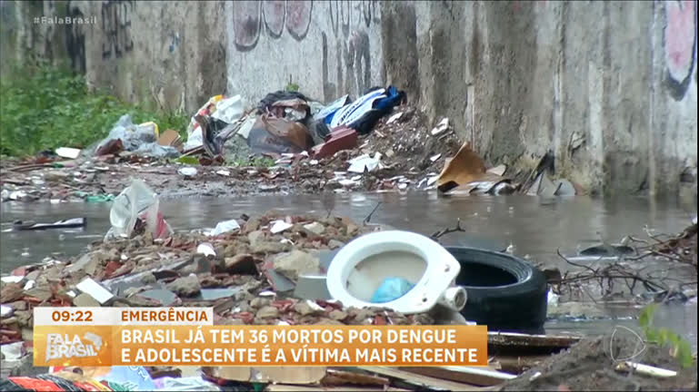 Vídeo: Alerta: Brasil já registrou 300 mil casos suspeitos de dengue e 36 mortes neste ano