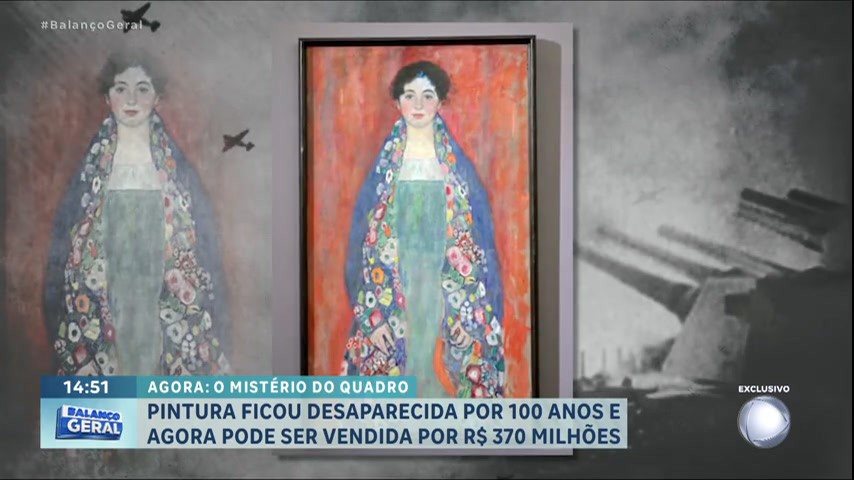 Vídeo: Pintura que ficou desaparecida por 100 anos é vendida por R$ 370 milhões