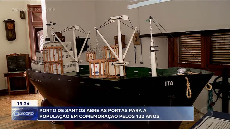 Vídeo: O Porto de Santos acaba de completar 132 anos