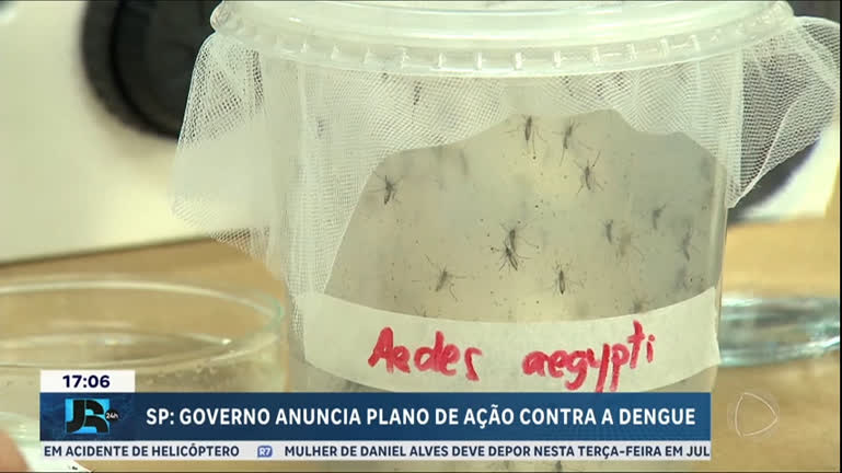 Vídeo: Governo de São Paulo anuncia plano de ação contra a dengue no estado