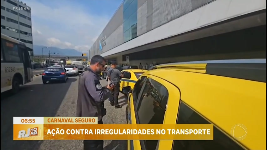 Vídeo: Transportes do Rio são fiscalizados em operação contra irregularidades