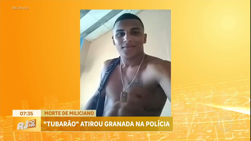 Vídeo: 'Tubarão' atira granada durante confronto com a polícia na Baixada Fluminense