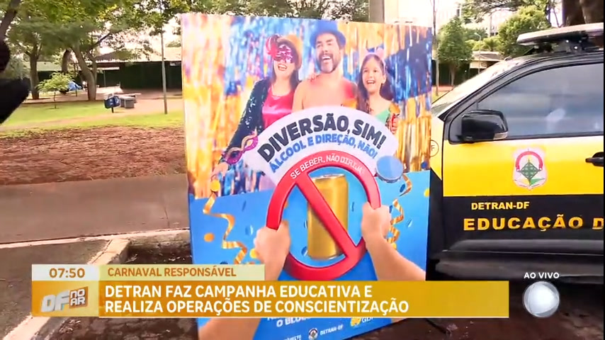 Vídeo: Campanha educativa prepara e conscientiza motoristas para Carnaval responsável
