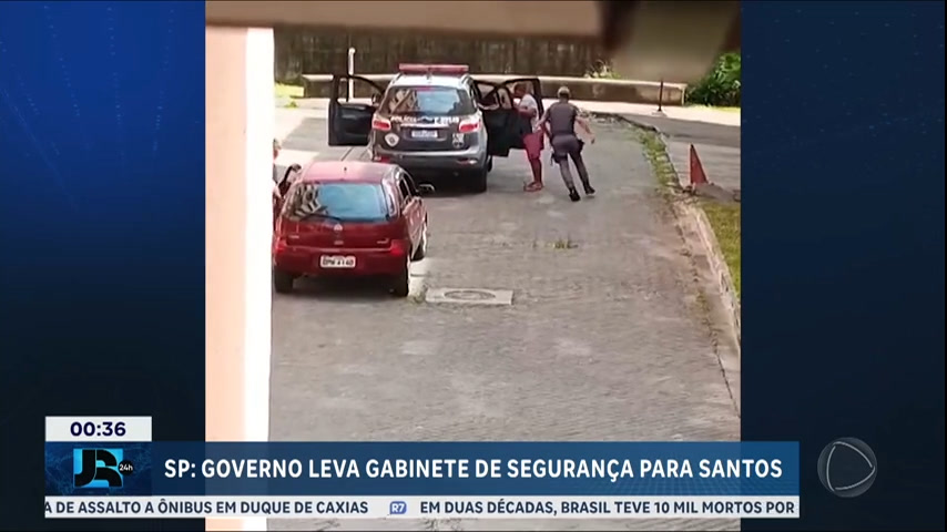 Vídeo: Governo de SP transfere a Secretaria da Segurança Pública para a Baixada Santista
