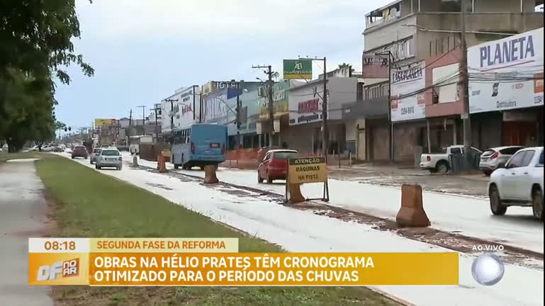 Vídeo: Obras na avenida Hélio Prates têm cronograma otimizado para período chuvoso