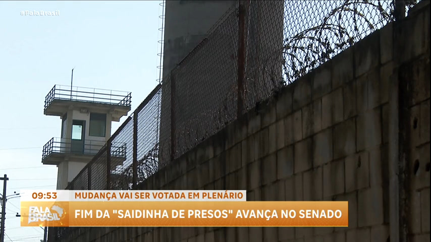 Vídeo: Senado aprova requerimento para acabar com saída temporária de presos