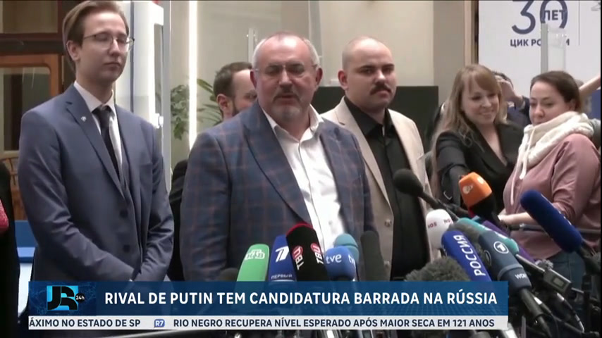 Comissão Eleitoral Central da Rússia veta Boris Nadezhdin de participar das eleições – JR 24H