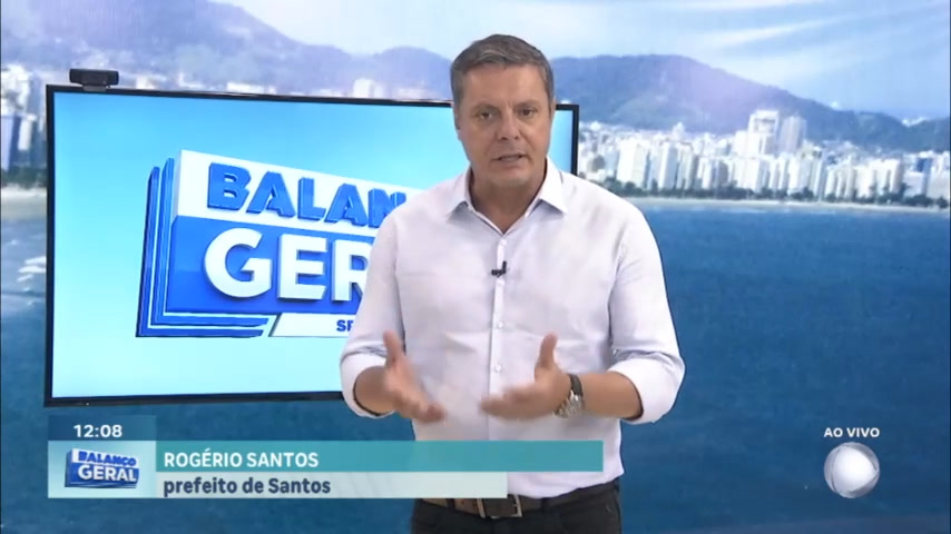 Vídeo: Prefeito de Santos é entrevistado