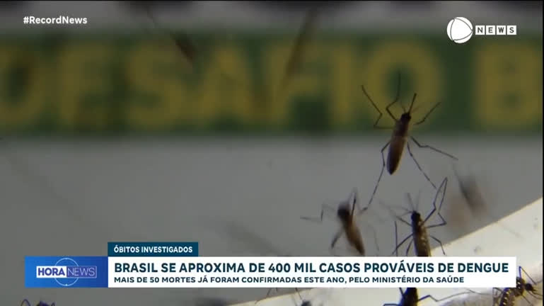 Vídeo: Primeira morte por dengue na Grande São Paulo é registrada