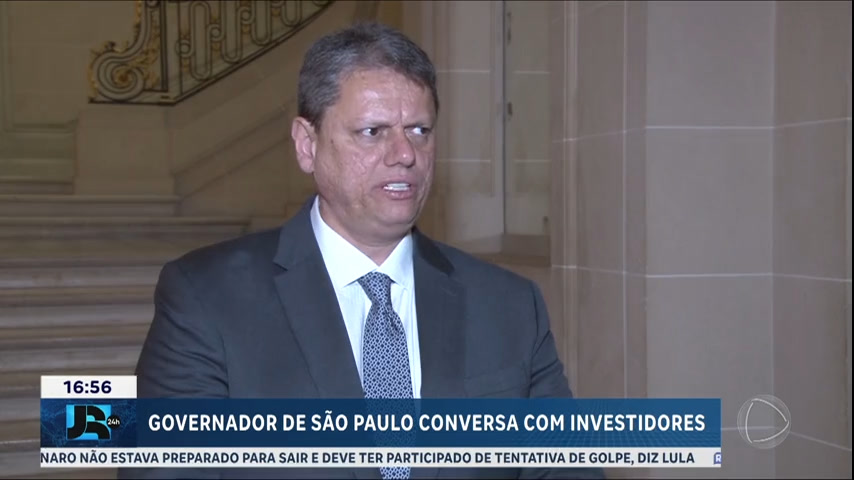 Vídeo: Na França, governador de São Paulo busca investidores para projetos de privatização