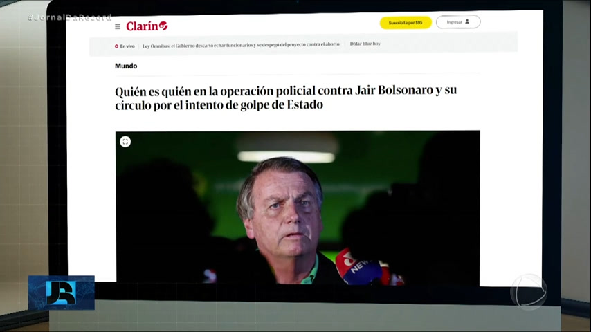 Vídeo: Operação da PF contra Bolsonaro repercute, e defesa do ex-presidente se manifesta