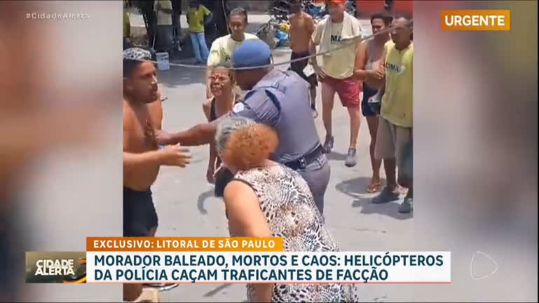 Vídeo: Imagens fortes: PM atira em morador desarmado durante confusão em São Vicente (SP)