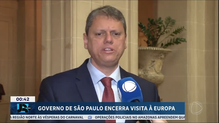 Vídeo: Governo de São Paulo encerra visita à Europa