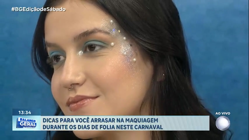 Vídeo: Veja dicas de como se maquiar durante o carnaval