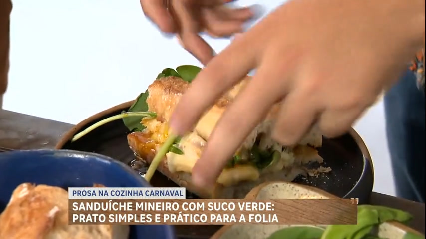 Vídeo: Prosa na Cozinha: aprenda receita de sanduíche caseiro com suco verde