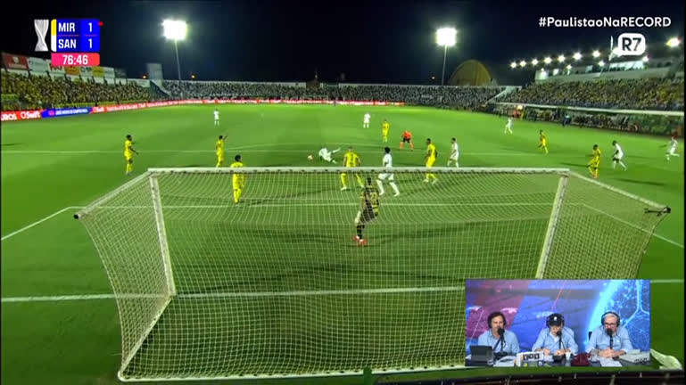 Vídeo: Assista à íntegra do empate entre Mirassol e Santos